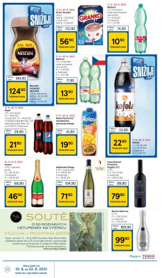 akční leták Tesco 17.8.2022-23.8.2022