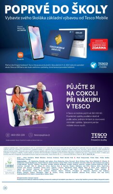 akční leták Tesco 17.8.2022-23.8.2022