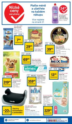 akční leták Tesco 17.8.2022-23.8.2022
