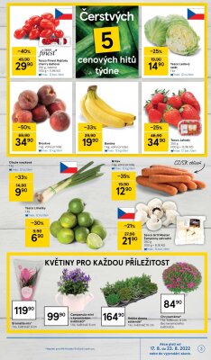 akční leták Tesco 17.8.2022-23.8.2022