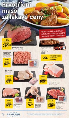 akční leták Tesco 17.8.2022-23.8.2022