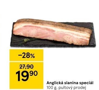 Anglická slanina speciál