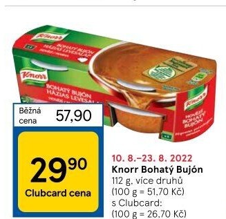 Bohatý bujon Knorr