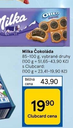 Čokoláda Milka