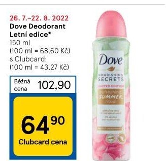 Deodorant sprej Dove