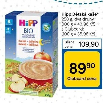 Dětská kaše Bio HiPP
