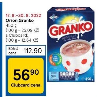 Instantní kakao Granko