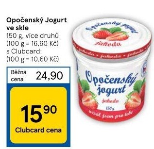 Jogurt ochucený Opočenský Bohemilk