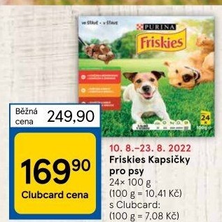 Kapsičky pro psy Friskies