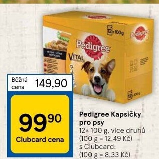 Kapsičky pro psy Pedigree
