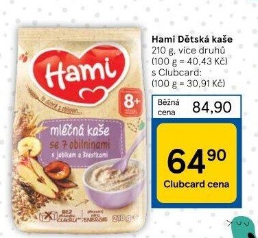 Kaše dětská Hami
