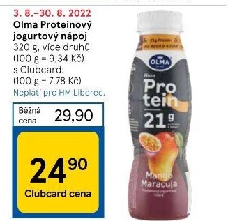Nápoj Hight Protein Olma