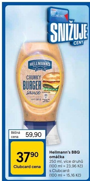 Omáčky BBQ Hellmann'