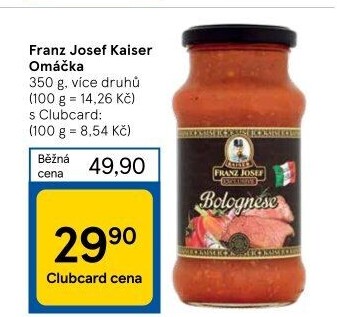 Omáčky na těstoviny Exclusive Franz Josef Kaiser