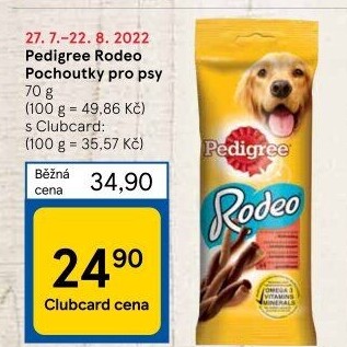Pamlsky pro psy Rodeo Pedigree