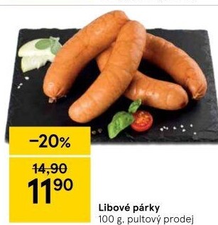 Párky libové