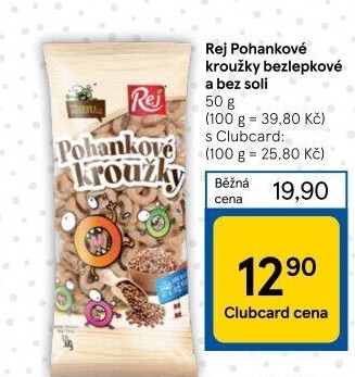 Pohankové kroužky Rej
