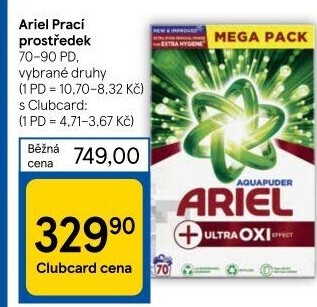 Prací prostředky Ariel