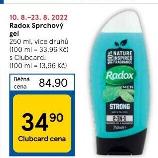 Sprchový gel Radox