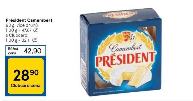 Sýr Camembert Président
