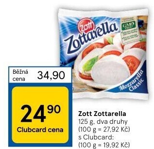Sýr Zottarella Zott