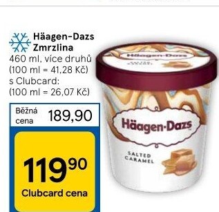 Zmrzlina v kelímku Häagen-Dazs