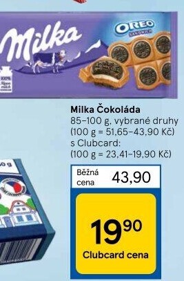 Čokoláda Milka