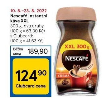 Instantní kávy Nescafé