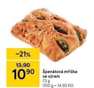 Mřížka se slanou náplní