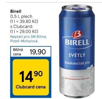 Nealkoholické pivo Birell