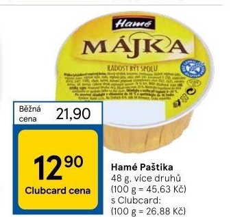 Paštiky Hamé