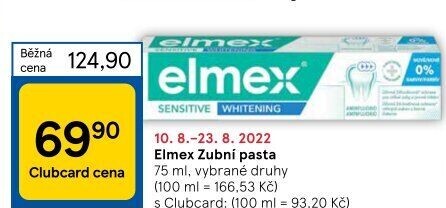Pasty na zuby Elmex