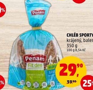 Chléb Sporty Fit den Penam