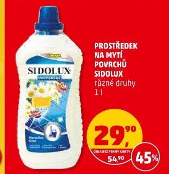 Čistič podlahy Sidolux