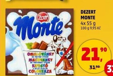 Dezert Monte Zott