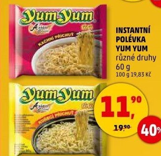Instantní polévka YumYum