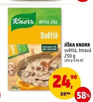 Jíška hotová Knorr