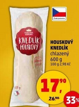 Knedlík houskový Karlova Koruna