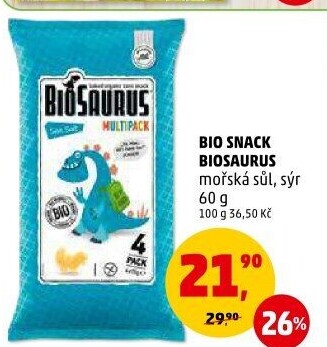 Křupky kukuřičné bez lepku Biosaurus