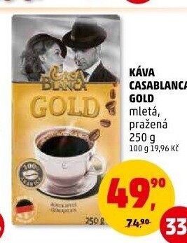 Mletá káva Gold Casablanca