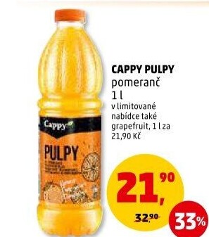 Nápoj Pulpy Cappy