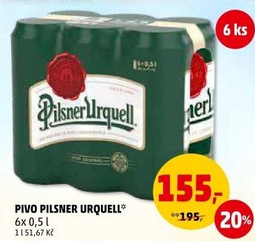 Pivo Pilsner Urquell