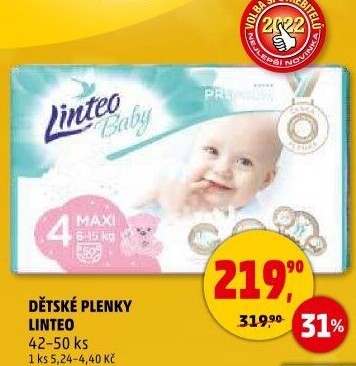 Pleny dětské Linteo Baby
