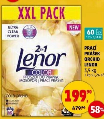 Prací prášek Lenor