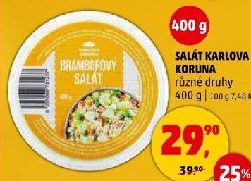 Saláty Karlova Koruna