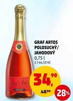Sekt ovocný Graf Artos