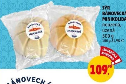 Sýr minikoliba bánovecká Milsy