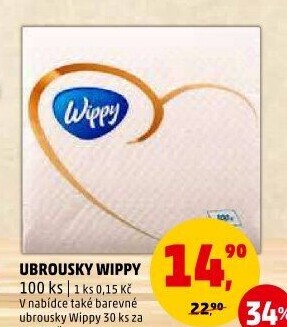 Ubrousky papírové Wippy