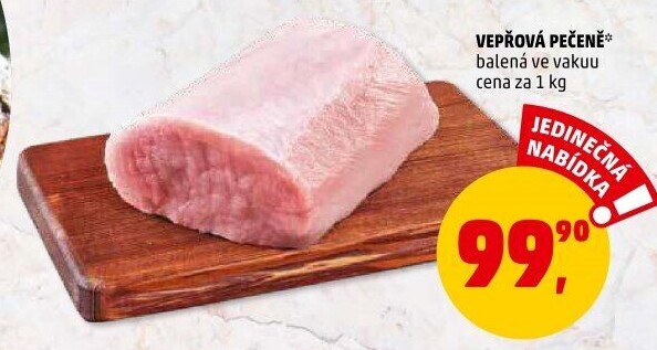 Vepřová pečeně bez kosti