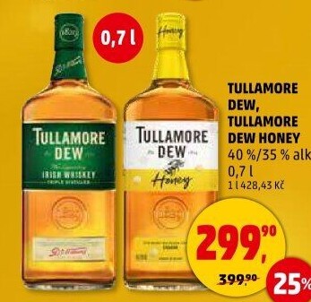 Whisky irská Tullamore Dew